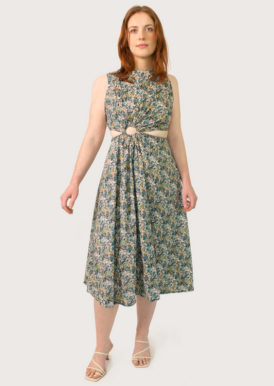 Freya Dress - Oeko-Tex 100 Standard Cotton Floral